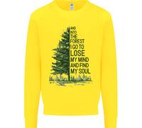 Felpa Jumper Per Bambini Trekking Escursionismo Nel Bosco