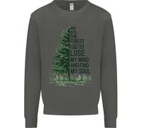 Felpa Jumper Per Bambini Trekking Escursionismo Nel Bosco