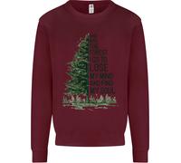 Felpa Jumper Per Bambini Trekking Escursionismo Nel Bosco