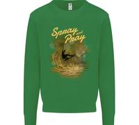 Felpa Jumper Spray And Pray Per Bambini Kitesurfing