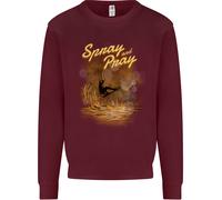 Felpa Jumper Spray And Pray Per Bambini Kitesurfing