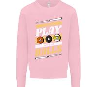 Felpa Jumper Uomo 9-Ball Che Mi Piace Giocare Con Le Mie Palline