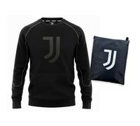 Felpa Juventus F.C. girocollo in cotone garzato con sacca S M L XL XXL unisex