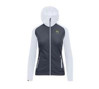 Felpa Karpos Ambrizzola Full-Zip Hoodie Donna O.Blue-B.White : L