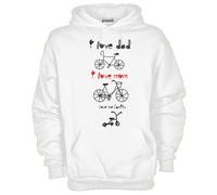 Felpa KJ976 I Love dad I love mom love the family