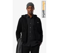 FELPA LACOSTE CON CAPPUCCIO CON ZIP - SH9626-031 - col. nero