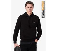 FELPA LACOSTE CON CAPPUCCIO - SH9623-031 - col. nero