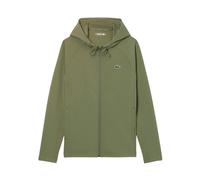 Felpa Lacoste con Cappuccio Sportiva Traspirante Verde Cachi : 3 - S