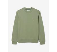 Felpa Lacoste Cotton Eco Logo verde bosco - XL