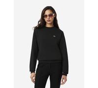 Felpa Lacoste Relaxed Fit Fleece Crew nero puro donna - 40
