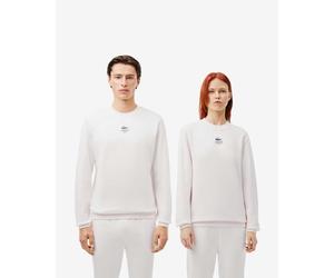 Felpa Lacoste Small Graphic bianco crema - XXL