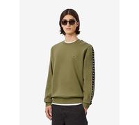 Felpa Lacoste Stripe Logo verde kaki - XXL
