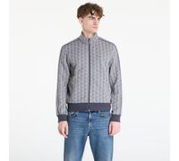 Felpa Lacoste Paris Monogram Full Zip grigio nero - L