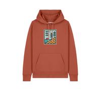 Felpa ' Let's Get Lost ' Uomo Watapparel XXXL marrone chiaro / colori misti
