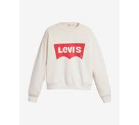 Levi's Graphic Signature Whites White, Crew Wonky BW Cloud, L Donna