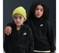 Felpa loose fit con cappuccio e zip a 1/4 Nike Club Fleece - Ragazzo/a - Nero L