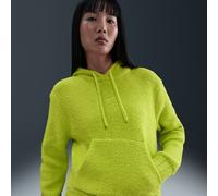 Felpa loose fit in maglia con cappuccio Nike Phoenix Cozy Bouclé - Donna - Verde L (IT 48-50)