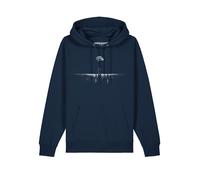 Felpa 'Lost in space' Uomo Watapparel 5XL navy / bianco