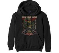 Felpa # M Black Unisex # Bloody Sabbath 666