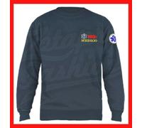 FELPA MAGLIA GIROCOLLO 118 SOCCORSO EMERGENZA SANITARIA CON LA TUA MANSIONE
