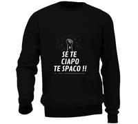 Felpa Maglia Uomo Veneto Humor Cotone multicolore