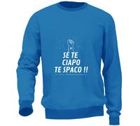 Felpa Maglia Uomo Veneto Humor Cotone multicolore