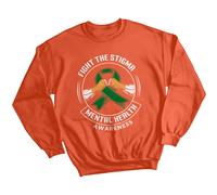 Felpa maglione donna Fight The Stigma consapevolezza della salute mentale...