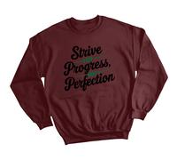 Felpa maglione donna Strive for Progress consapevolezza della salute...