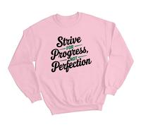 Felpa maglione donna Strive for Progress consapevolezza della salute...