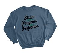 Felpa maglione donna Strive for Progress consapevolezza della salute...