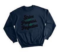 Felpa maglione donna Strive for Progress consapevolezza della salute...