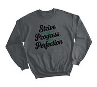 Felpa maglione donna Strive for Progress consapevolezza della salute...