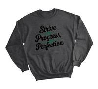 Felpa maglione donna Strive for Progress consapevolezza della salute...