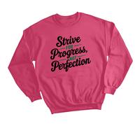 Felpa maglione donna Strive for Progress consapevolezza della salute...