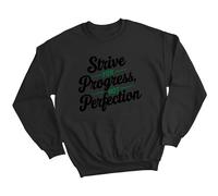 Felpa maglione donna Strive for Progress consapevolezza della salute...