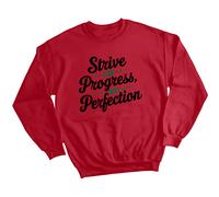 Felpa maglione donna Strive for Progress consapevolezza della salute...