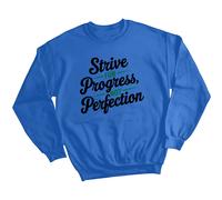 Felpa maglione donna Strive for Progress consapevolezza della salute...