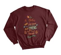 Felpa maglione donna una mamma è la tua prima amica festa della mamma...