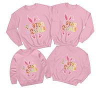 Felpa maglione Family Easter Squad Happy Easter Party Matching #ED