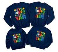Felpa Maglione Family Its Touch Of The Tism Autism Awareness Day Spectrum #AD