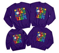 Felpa Maglione Family Its Touch Of The Tism Autism Awareness Day Spectrum #AD