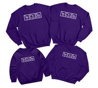 Felpa maglione Family Periodic Table Element Autism Awareness Day Spectrum#AD