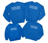 Felpa maglione Family Periodic Table Element Autism Awareness Day Spectrum#AD