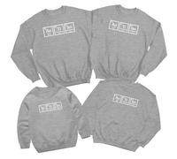 Felpa maglione Family Periodic Table Element Autism Awareness Day Spectrum#AD