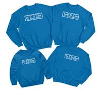 Felpa maglione Family Periodic Table Element Autism Awareness Day Spectrum#AD