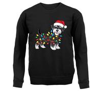 Felpa / Maglione Per Cani Miniature Schnauzer Di Natale - Cani Xmas Carini Amore