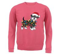 Felpa / Maglione Per Cani Miniature Schnauzer Di Natale - Cani Xmas Carini Amore