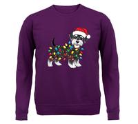 Felpa / Maglione Per Cani Miniature Schnauzer Di Natale - Cani Xmas Carini Amore