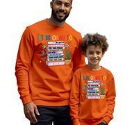 Felpa maglione uomo bambini libri impilati consapevolezza salute mentale...