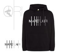 FELPA MARE FUORI LOGO UNISEX E BAMBINO - 80% COTONE 20% POLIESTERE